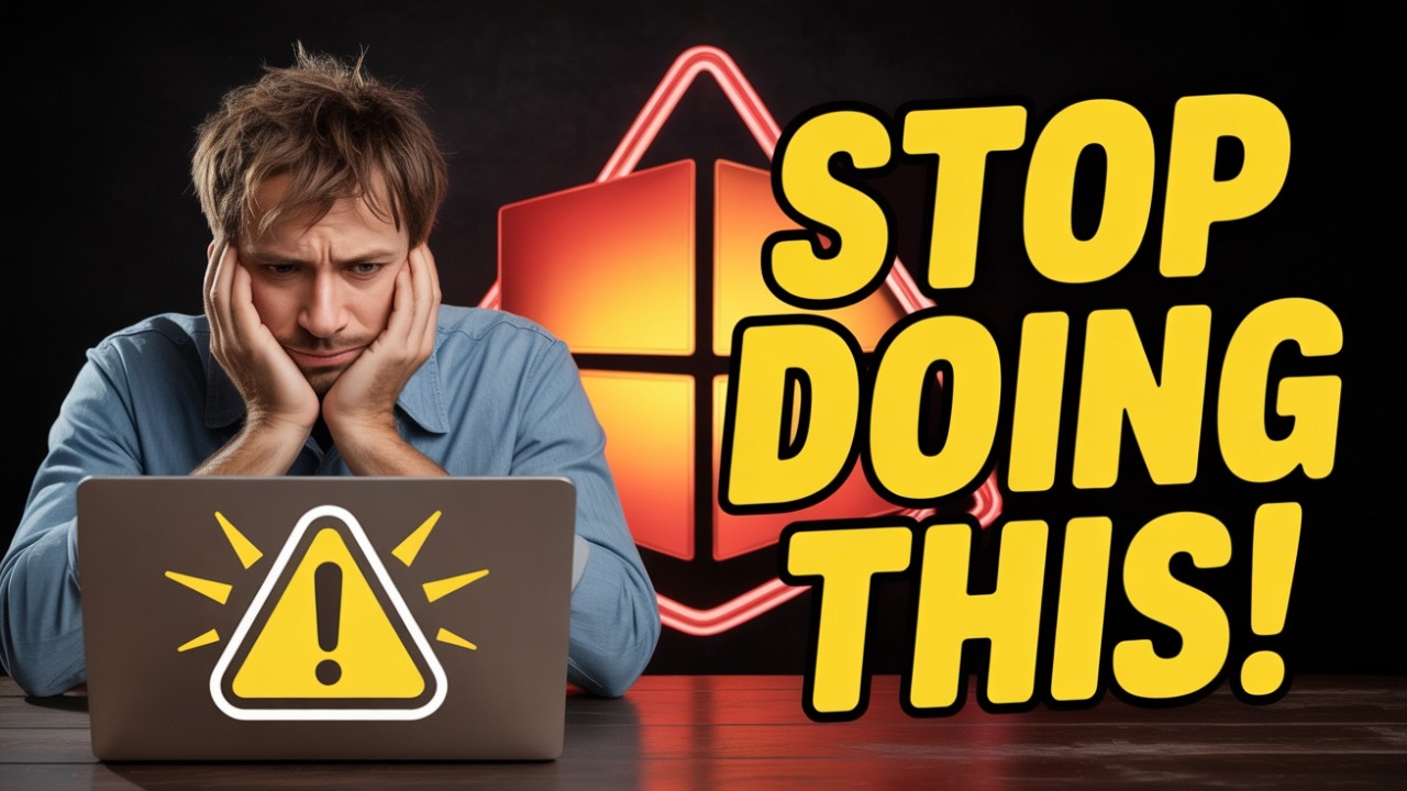 Stop Doing THIS on Your Windows 11 PC You're Slowing It Down!