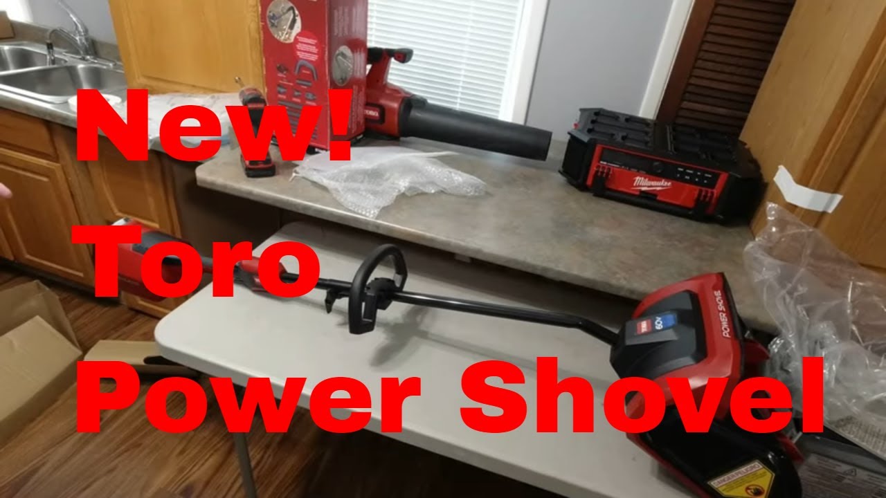 New 60 V MAX Toro Power Shovel First Look