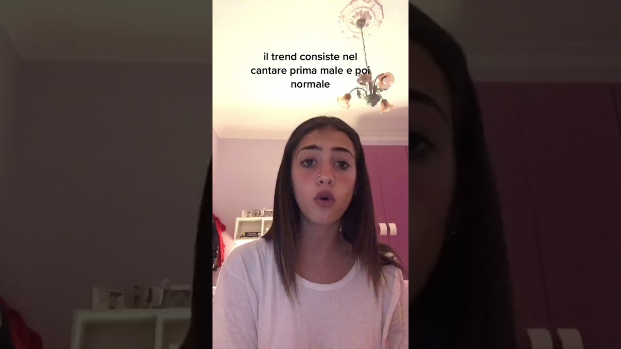 PRIMA CANTA MALE POI BENE... E FA VENIRE I BRIVIDI