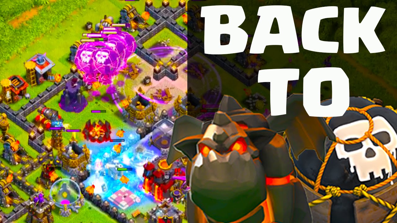 Clash of Clans Attacks - Back to LavaLoon! Lava Hound Balloon Minion Strategy