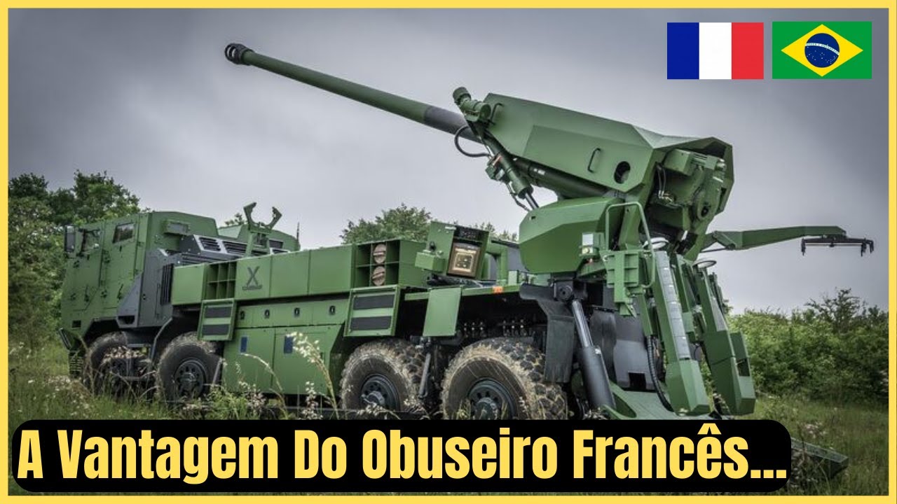 Obuseiro Caesar Francês: A Melhor Escolha para o Brasil? A França Fez a Melhor Oferta?