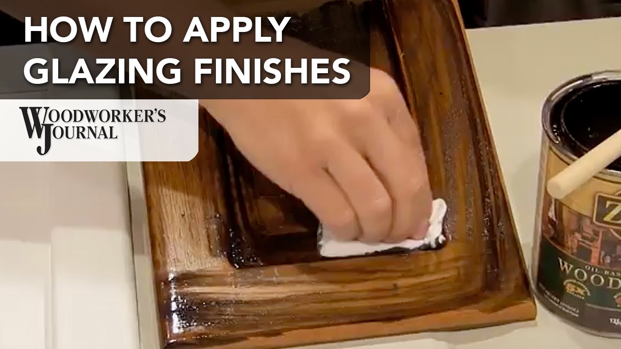 How to Apply a Glazing Finish with Wood Stain