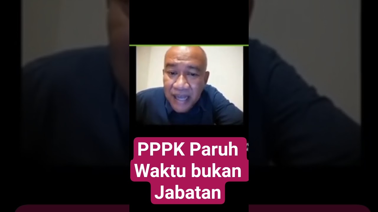 PPPK Paruh Waktu Bukan Jabatan #pengangkatanhonorerjadiasn2024