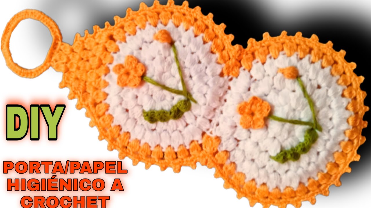 Porta Papel HIGIÉNICO A CROCHET *Paso A Paso*