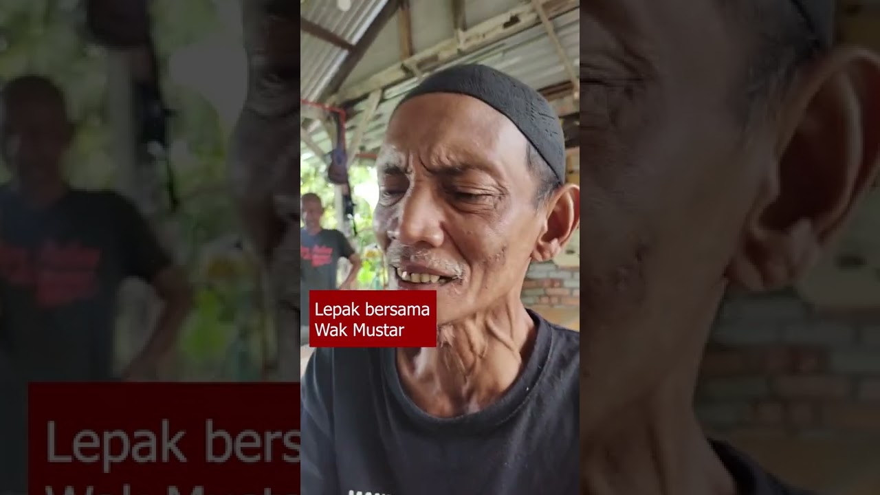 Wak Mustar - Dendang anak tani - Live Tanpa Mic