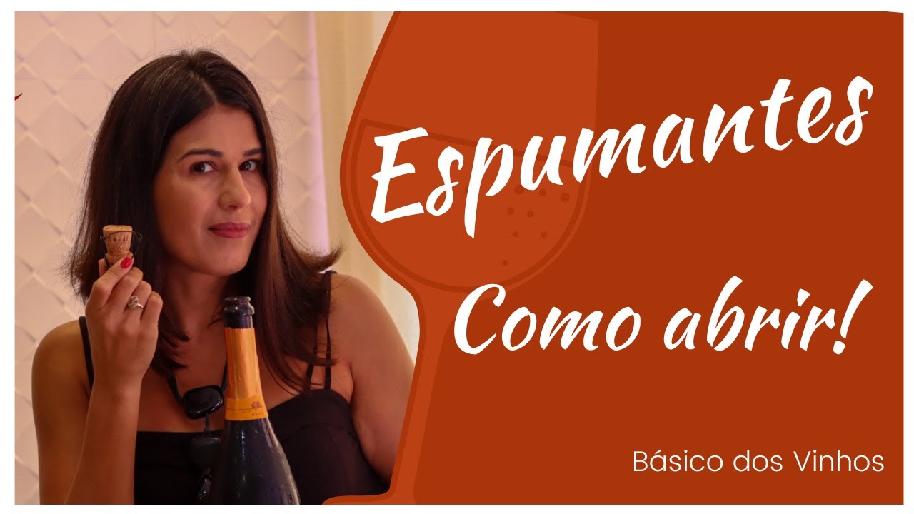 Abrindo ESPUMANTE - De forma correta, rápida, fácil e elegante! 🍾