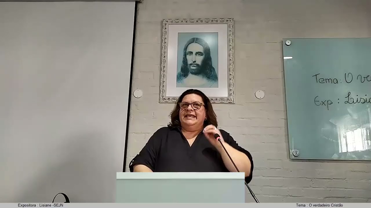 Tema : verdadeiro Cristão  .   .   .