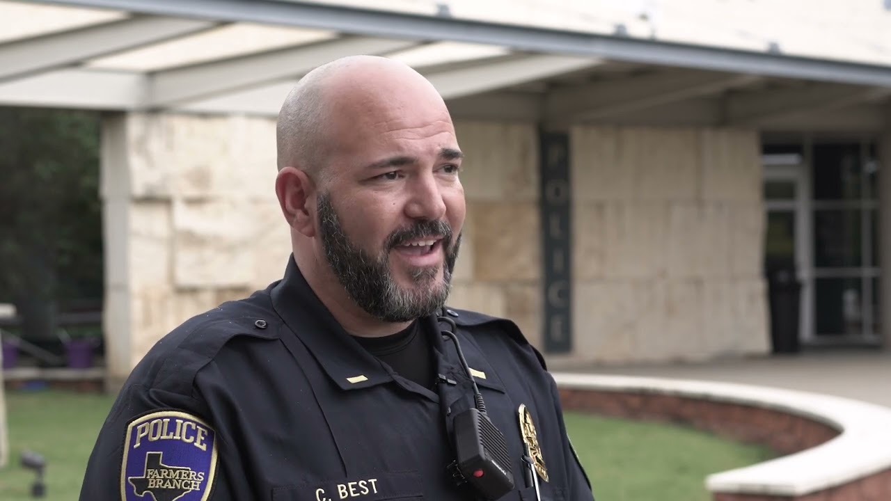 Service Spotlight - Faces of Farmers Branch: FBPD Lt Best