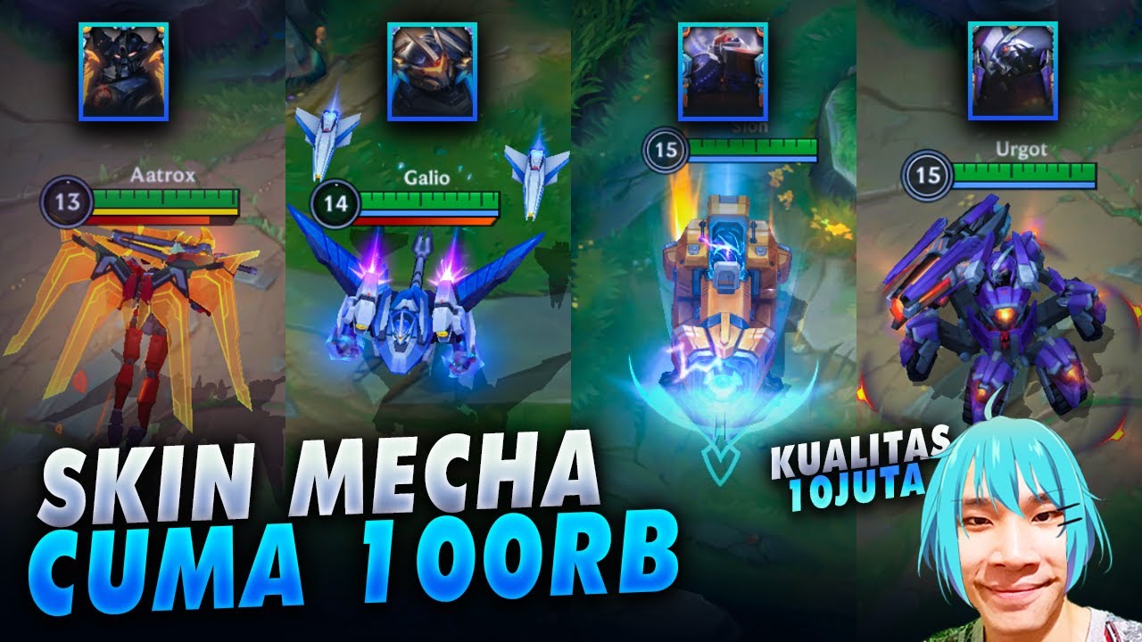 Skin Murah Rasa 10 Juta Sebagus ini, Review Skin Baru Mecha Sion Galio Urgot Aatrox Wild Rift