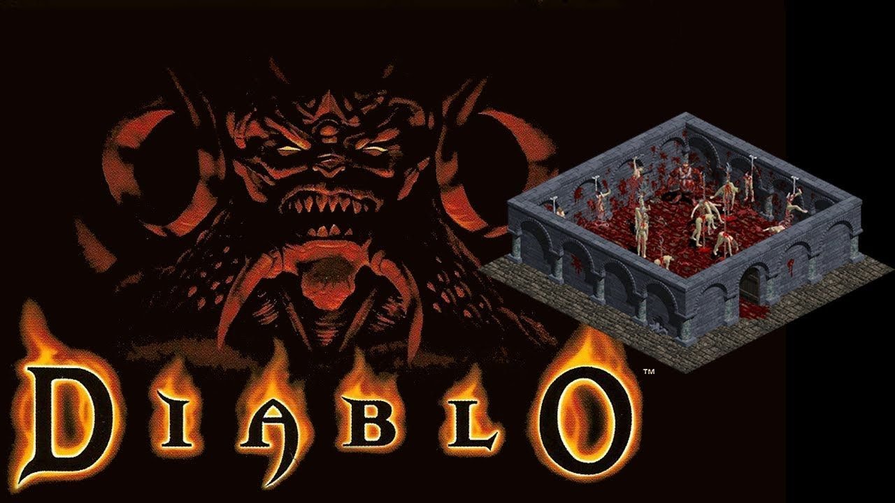 Diablo 1 #1- Прохождение культовой игры без комментариев. Рубим мясника.