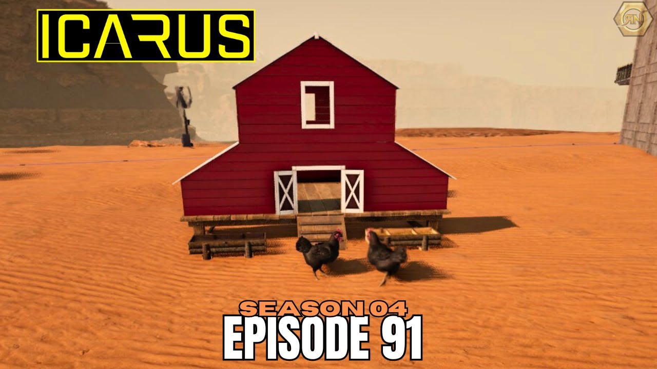 Checking Out The Chickens! Icarus Open World Gameplay [S04E91]