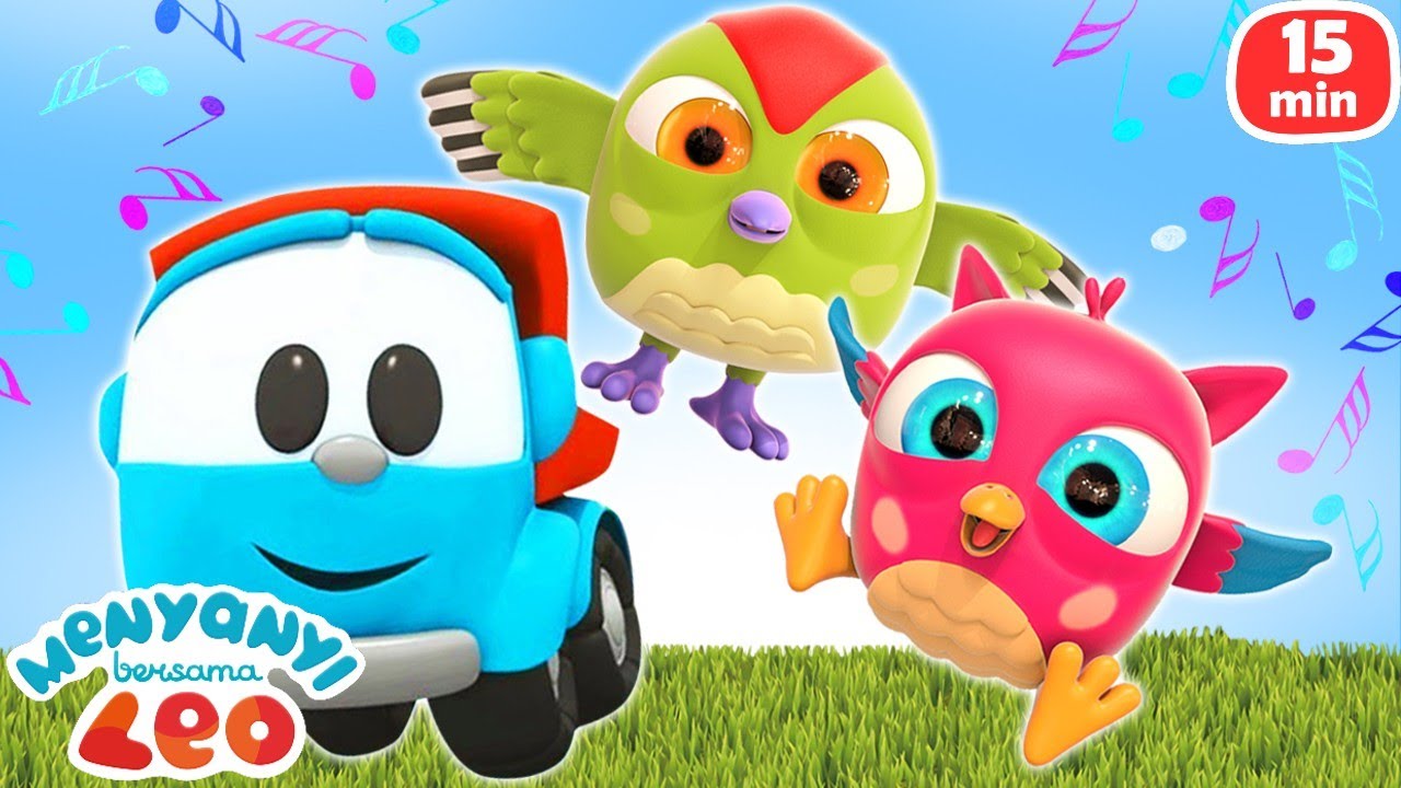 Lagu Bayi bersama Leo si Truk dan Hop Hop si Burung Hantu | Musik untuk Anak | Kartun Mobil