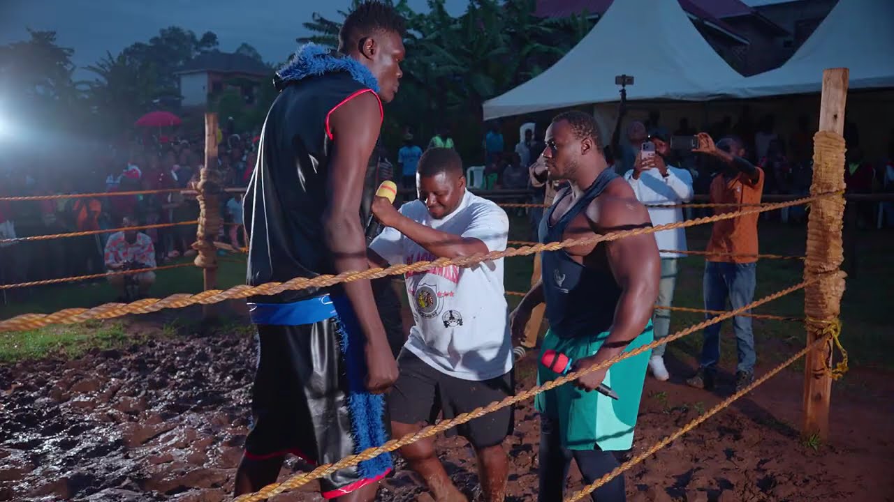 WRESTLING; jallah trophy punished by the worlds tallest giant golliath