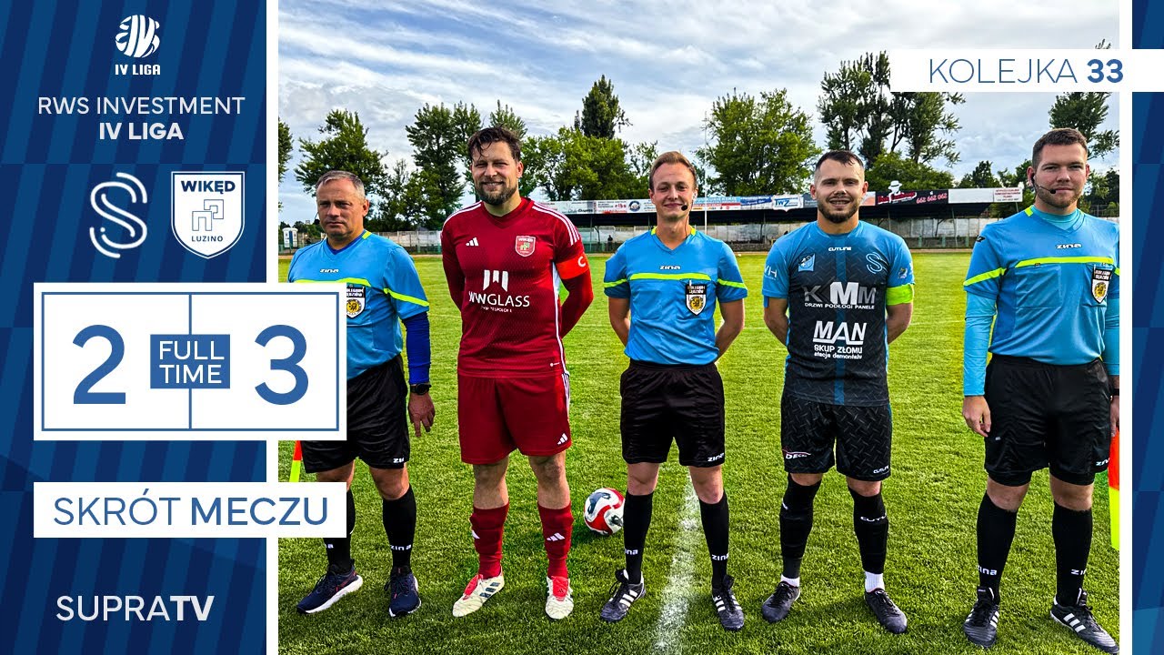 Supra Kwidzyn - Wikęd Luzino - 2:3(2:2) - Skrót Spotkania