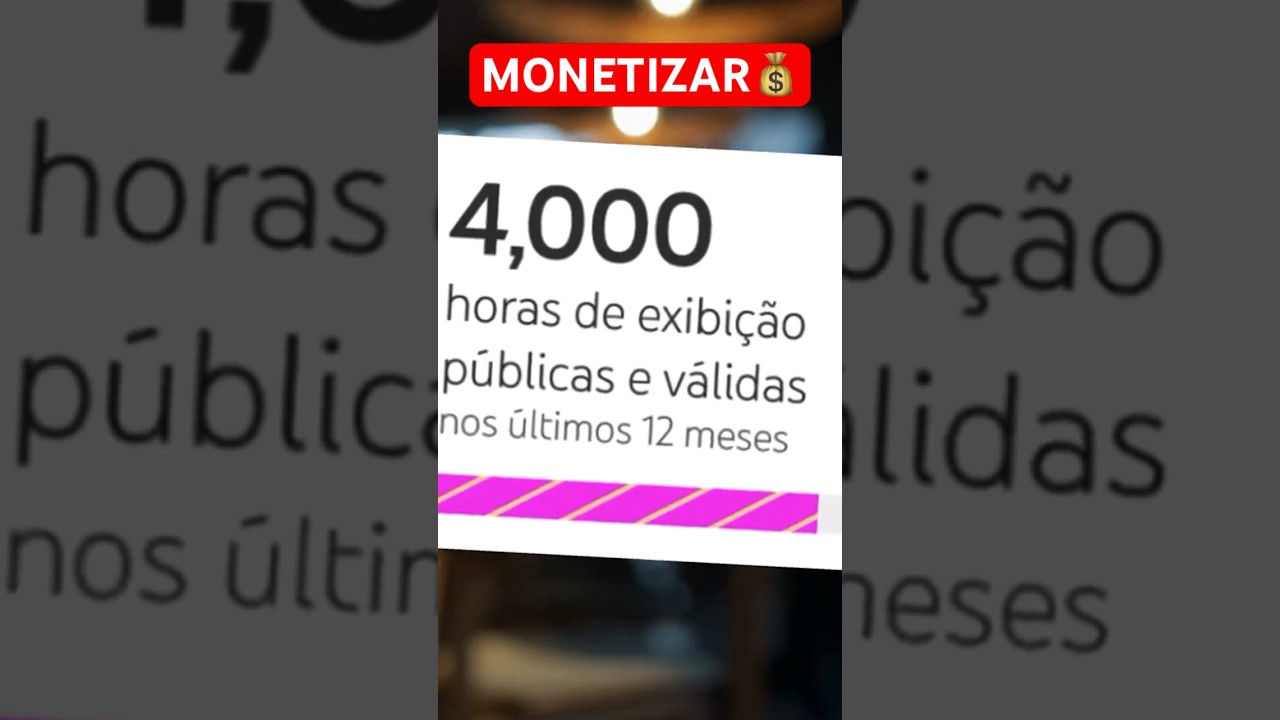 💰 Como Conseguir 4 Mil Horas no YouTube em 2026