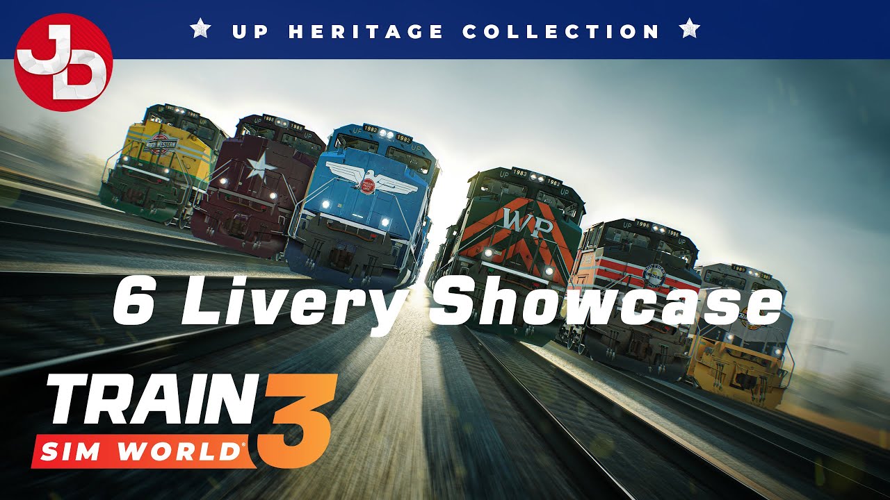 Train Sim World 3 Union Pacific Heritage Livery Collection Showcase