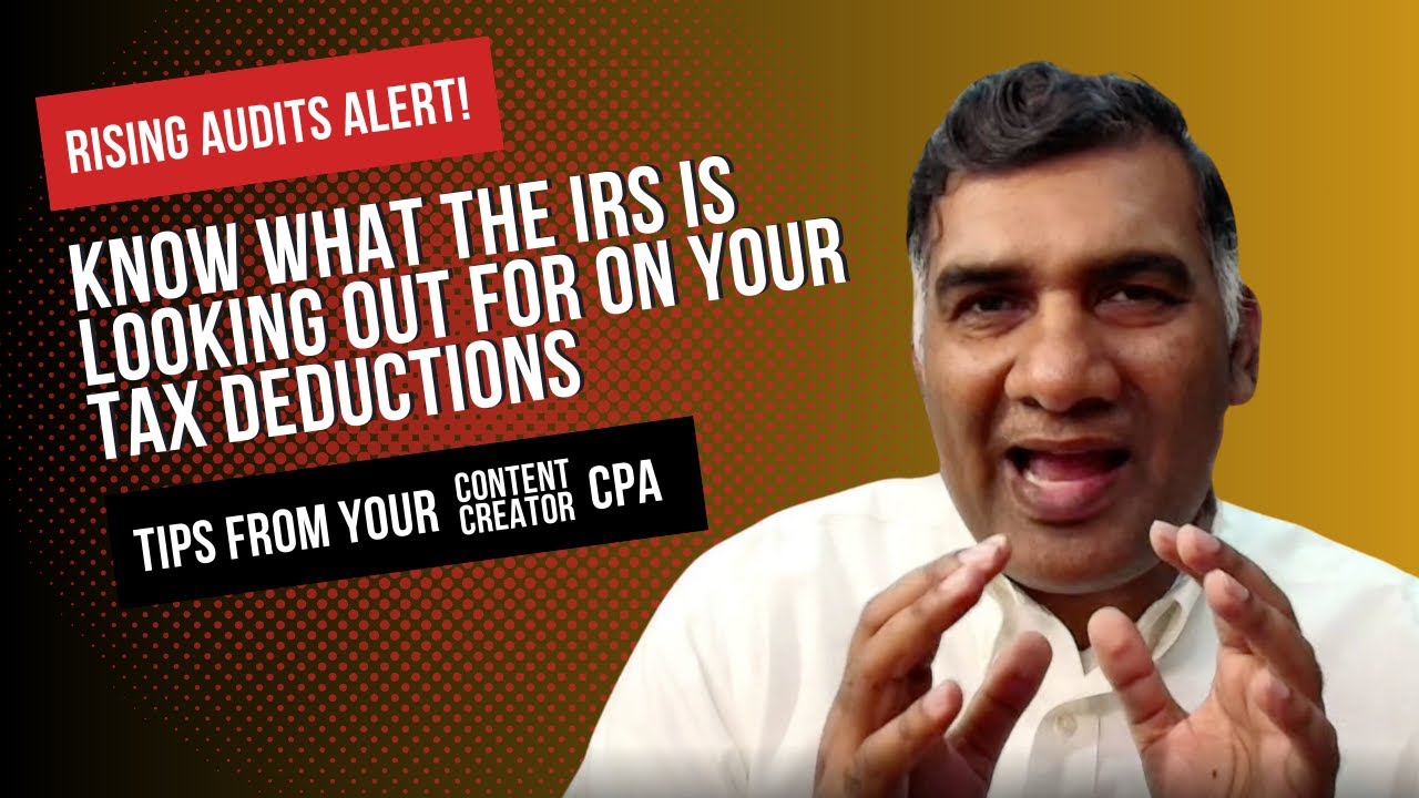IRS review of Content Creator Tax Deductions (Increasing Audits Alert!)