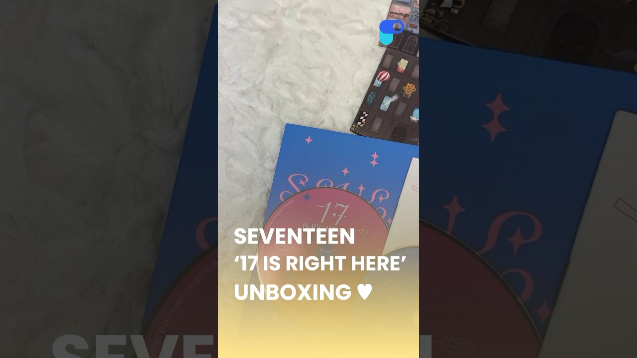 UNBOXING SEVENTEEN [17 IS RIGHT HERE]  with Paysable 🥕 #kpop #kaddy #kproxy #paysable