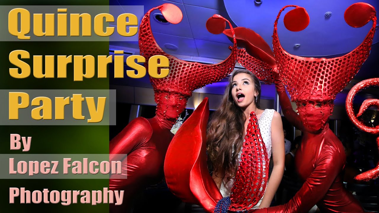 QUINCEANERA SURPRISE DANCE QUINCE PARTY MIAMI QUINCES PHOTOGRAPHY VIDEO DRESSES QUINCEANERA 15
