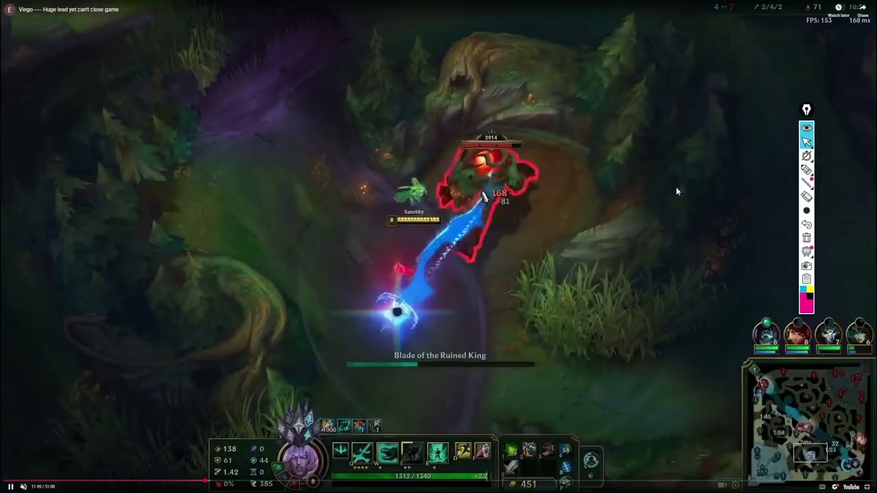 Gold Viego vs Malphite