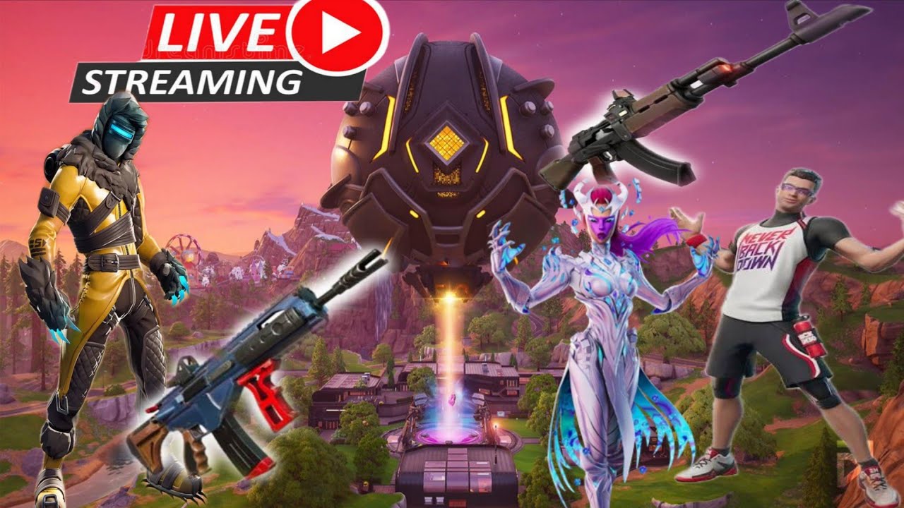 Live New Update BR and OG zero builds with friends