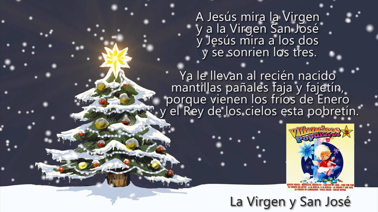 La Virgen y San José (con Letra)