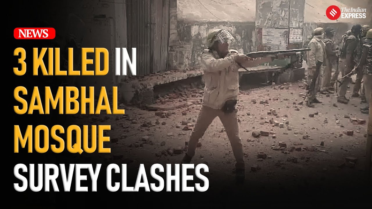 Sambhal News: Violence in Sambhal claims 3 lives, injures several police during mosque survey