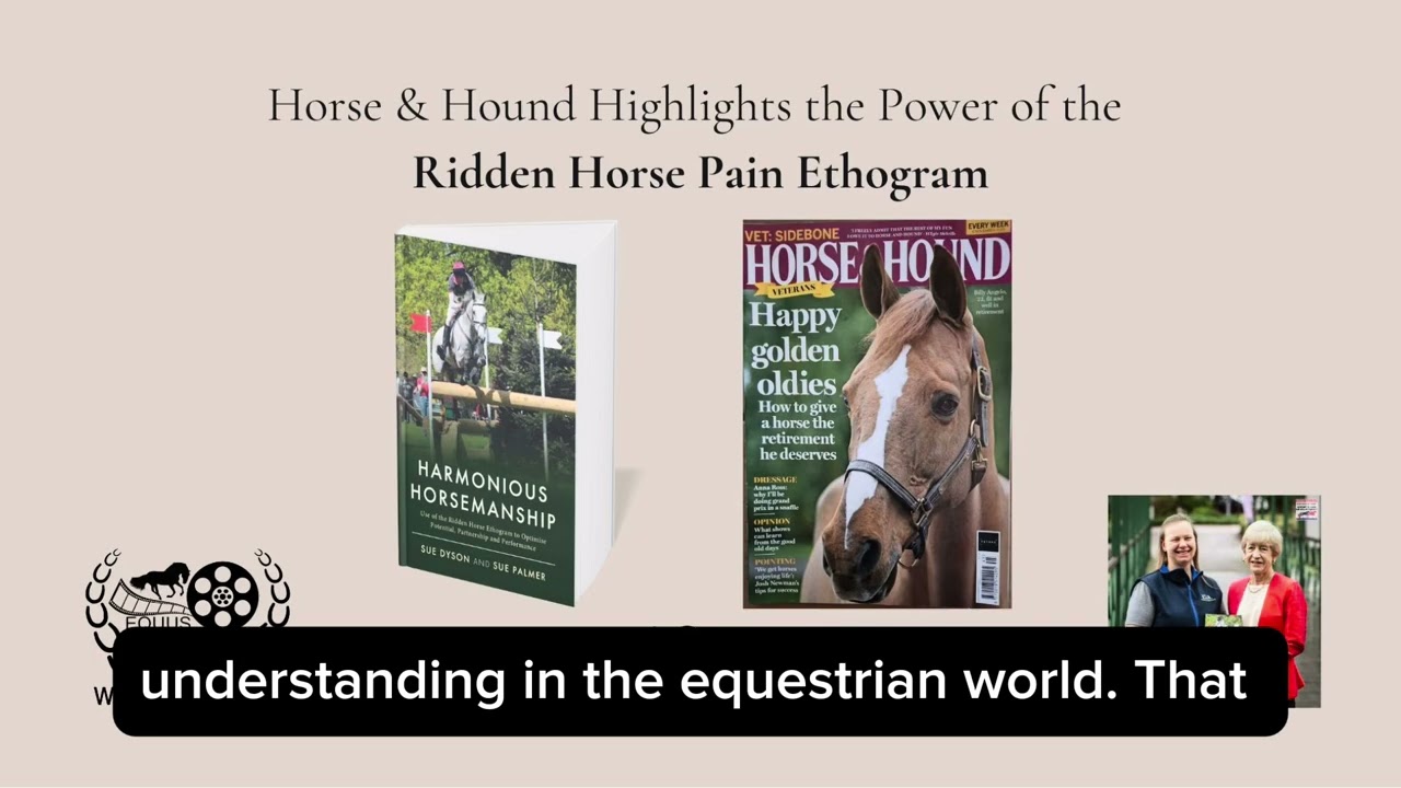 Horse and Hound highlights the power of the Ridden Horse Pain Ethogram
