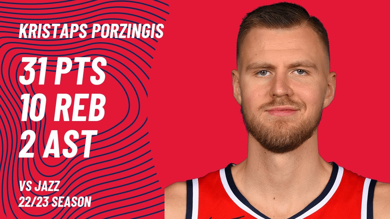 Kristaps Porzingis vs Utah Jazz | 12.11.2022