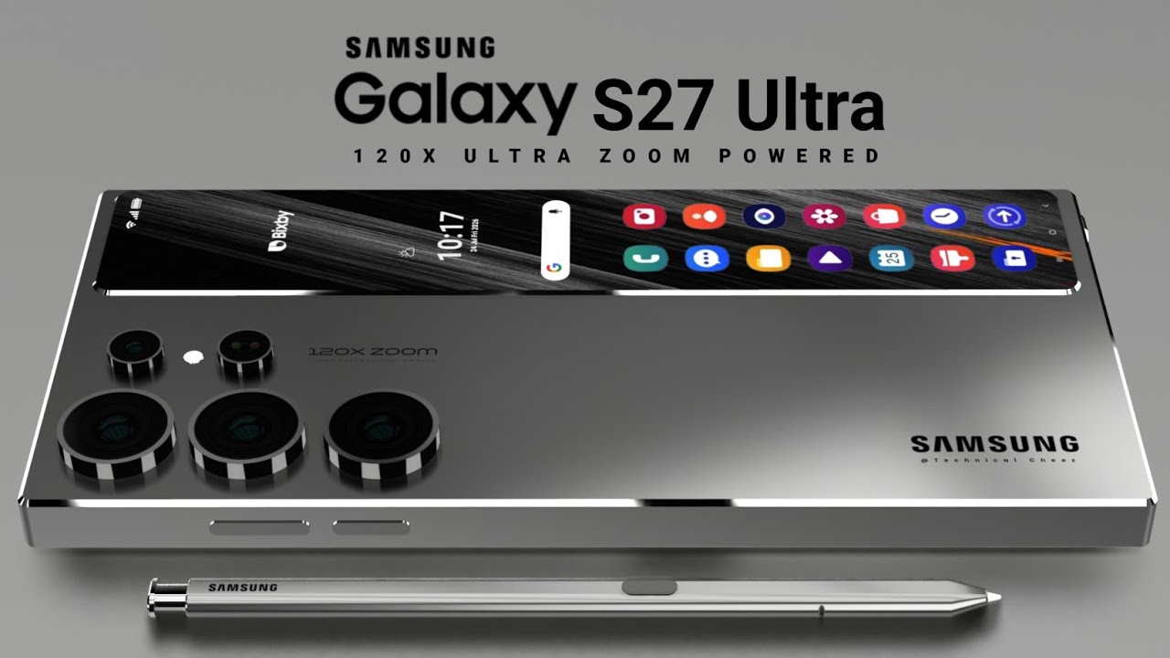 Samsung Galaxy S27 Ultra - 300MP Camera ⚡ Snapdragon 8 Elite Gen6,1TB ROM,Cover Dis //Samsung S27 5G
