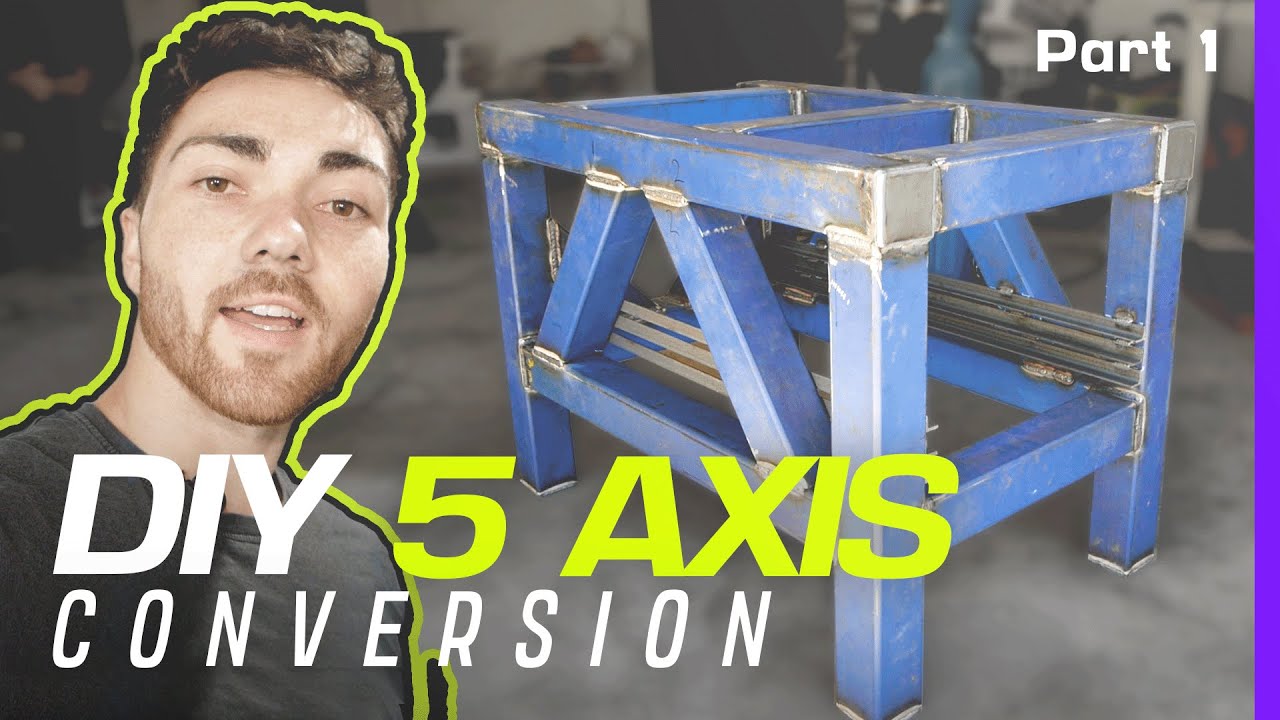 DIY Hobby Mill 5 Axis CNC Conversion | Part 1: The Stand