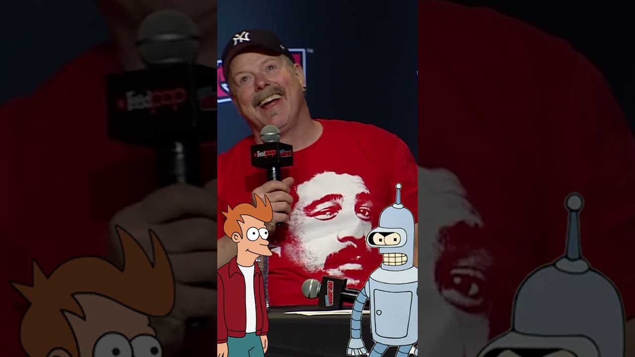 John DiMaggio, voice of Bender in Futurama, recites favorite line from the Hulu show