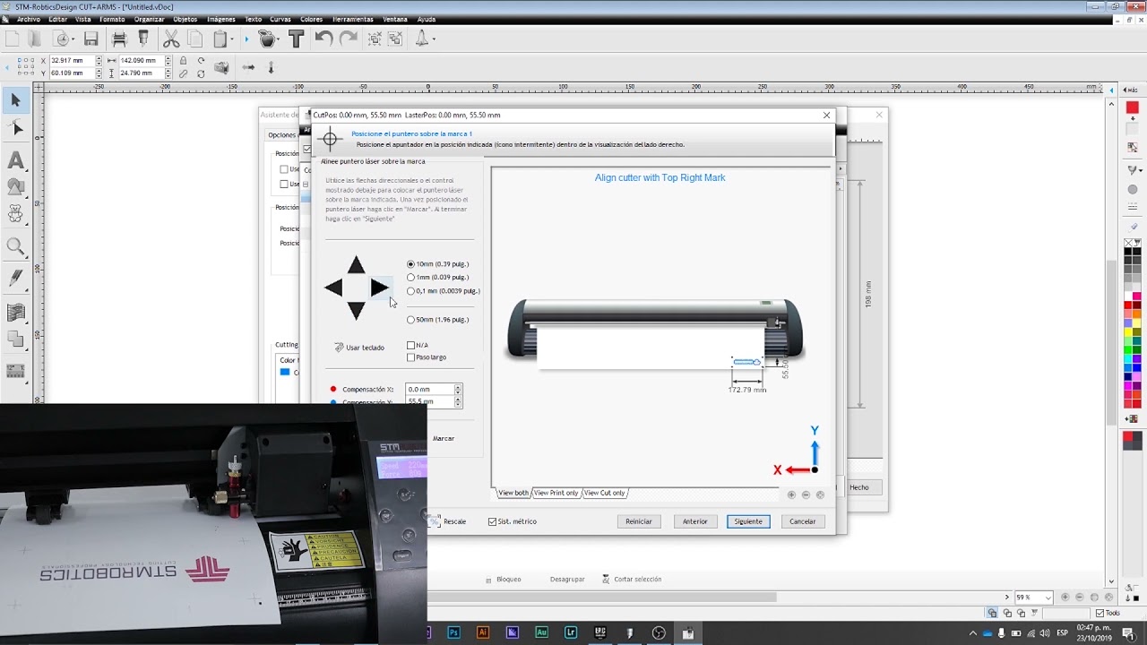 Corte de Contorno Manual STM ROBOTICS DESIGN - CUSTOM