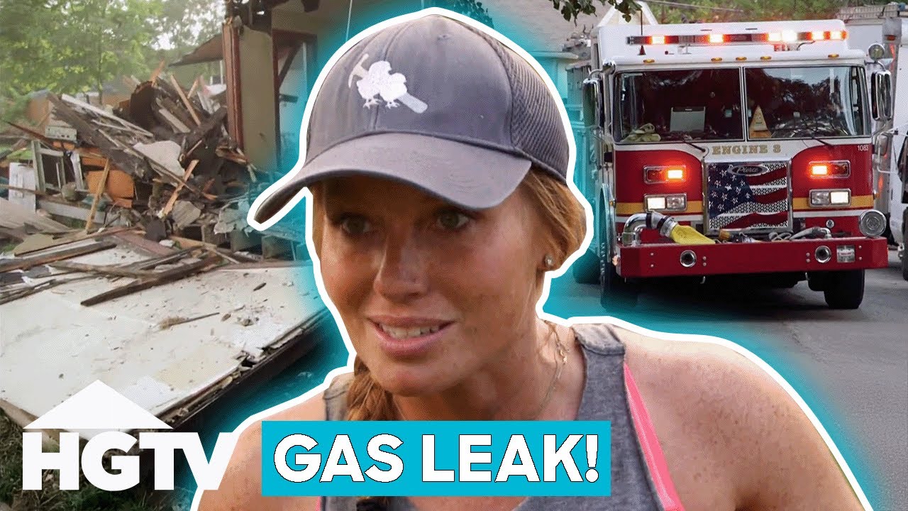 Mina’s Demo Grinds To A Halt When They Hit A Gas Pipe! | Good Bones