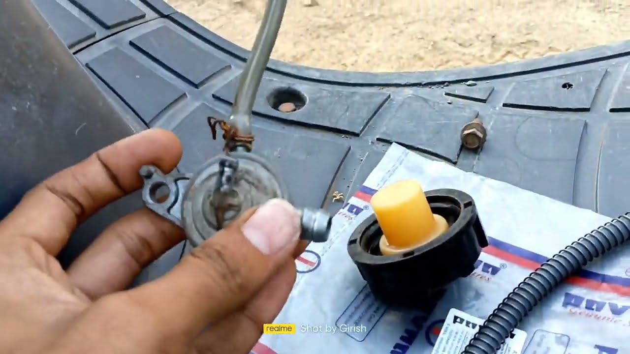 Scooty Pept Plus Fuel Cock Change At Home