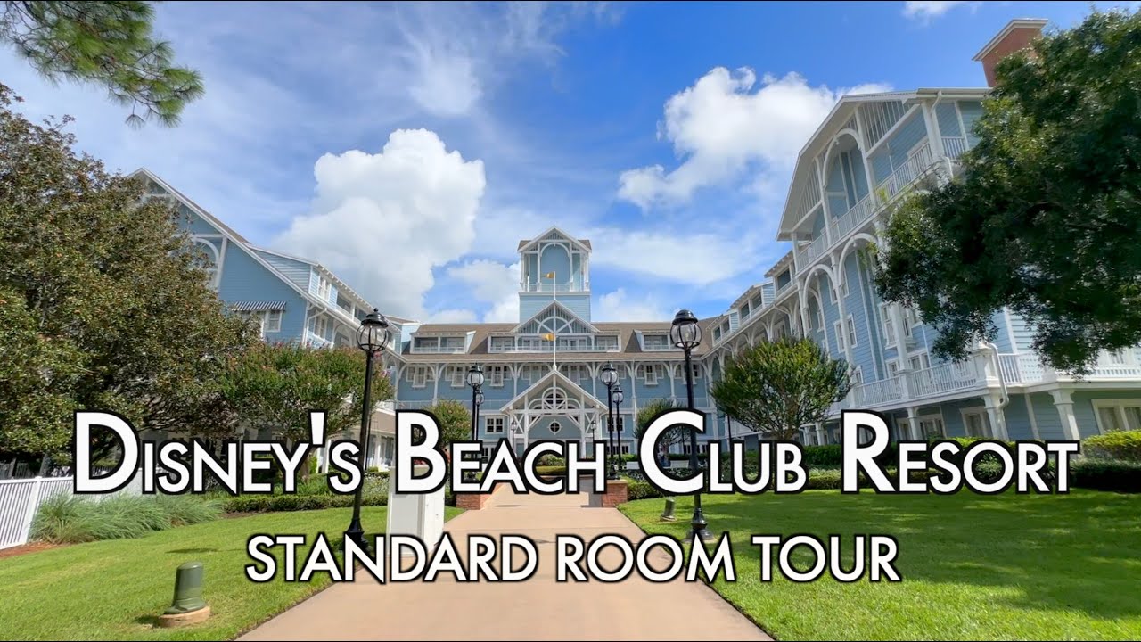 Disney's Beach Club Resort Room Tour | Standard Room #waltdisneyworld