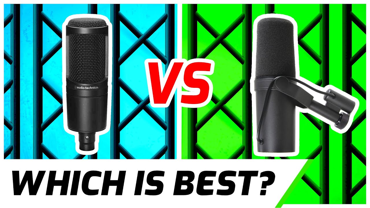 AT2020 vs SM7B: Ultimate Mic Showdown!