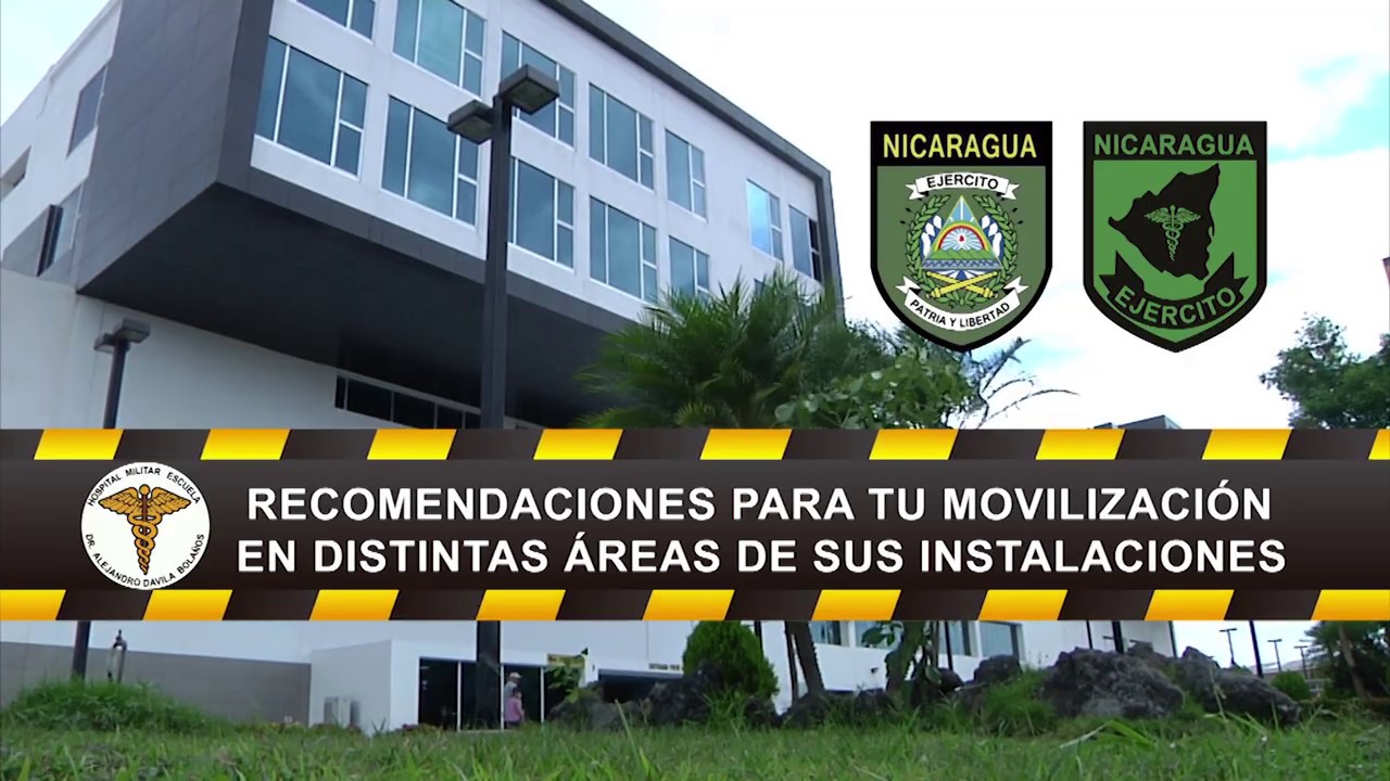 Recomendaciones para tu movilizaci&oacute;n en distintas &aacute;reas del Hospital Militar. #COVID19