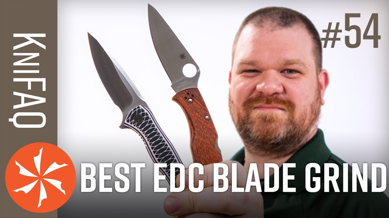 KnifeCenter FAQ #54: Best Grind for EDC? Best AXIS-Locks, 1095 vs 1095CV, Forged In Fire...