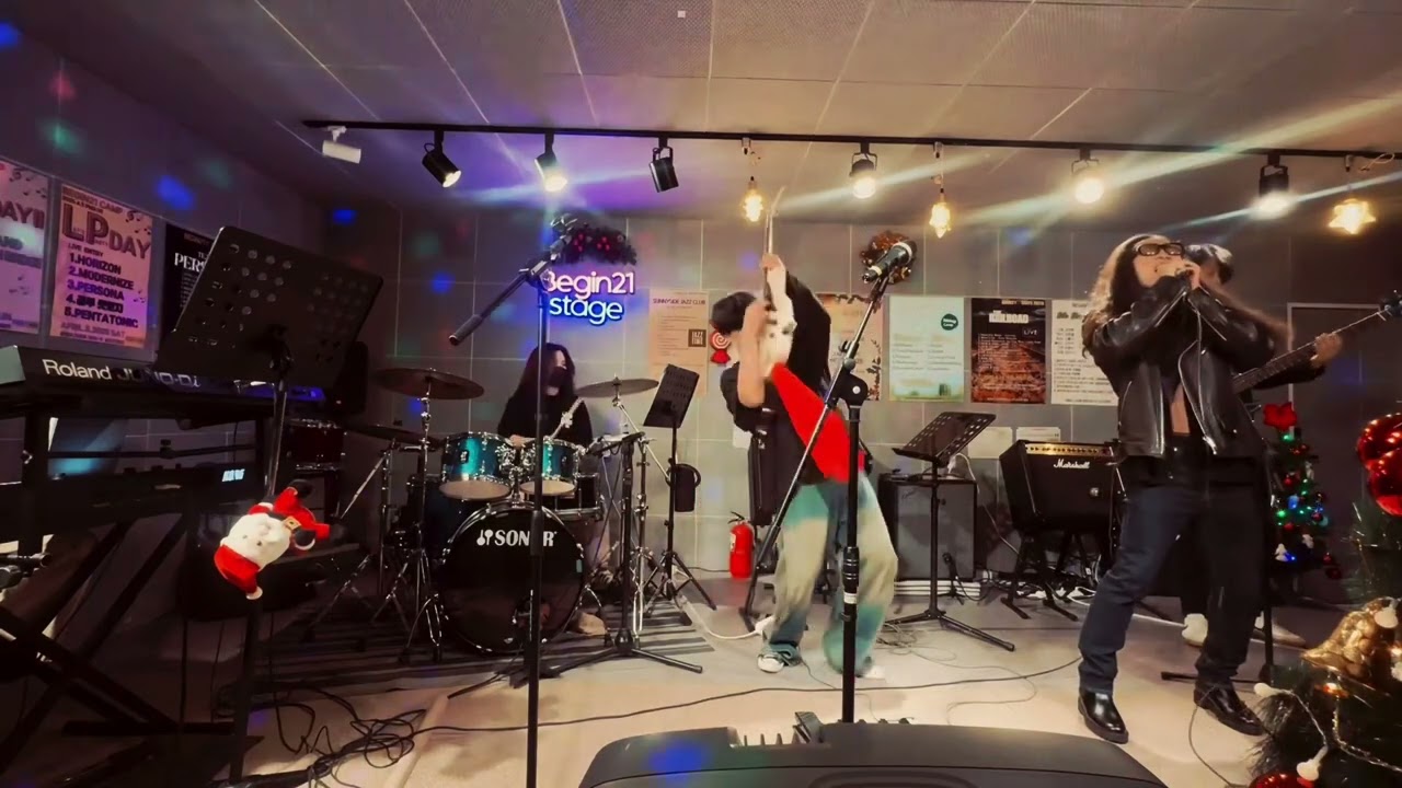 highway tune (Greta van fleet)밴드커버 밴드6개월차 50대드러머의 공연ㅎㅎ