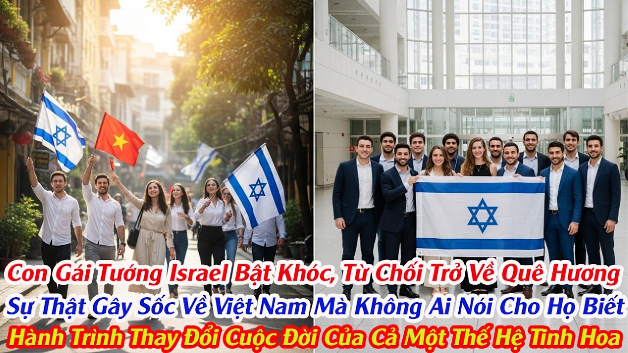 Tại Sao Con Gái Đại Tướng Israel Và Dàn Học Sinh Giỏi Mê Mẩn Việt Nam Đến Mức Từ Chối Quay Về Nước?