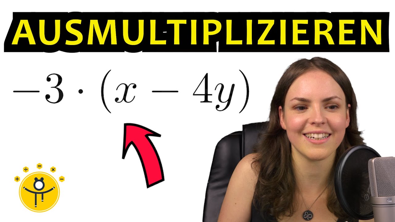 KLAMMERN ausmultiplizieren mit Variablen – DISTRIBUTIVGESETZ Terme, Minusklammer