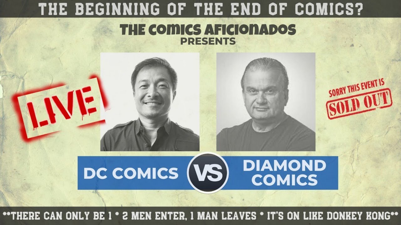Comics Aficionados: DC DROPS DIAMOND | Comic Industry Imploding?