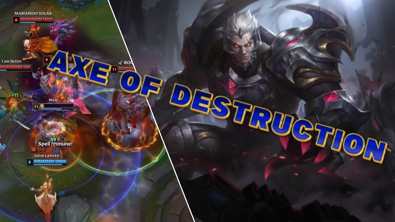 [EUNE] MERR - DARIUS MONTAGE #2 - AXE OF DESTRUCTION