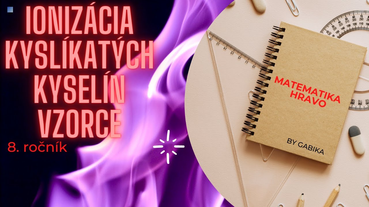 Ionizácia kyslíkatých kyselín, písanie vzorcov