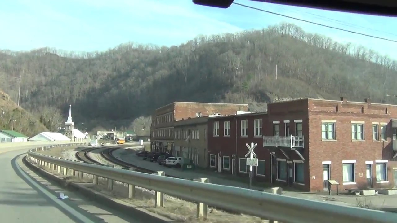 Drive through of Matewan, West Virginia, in Mingo County.