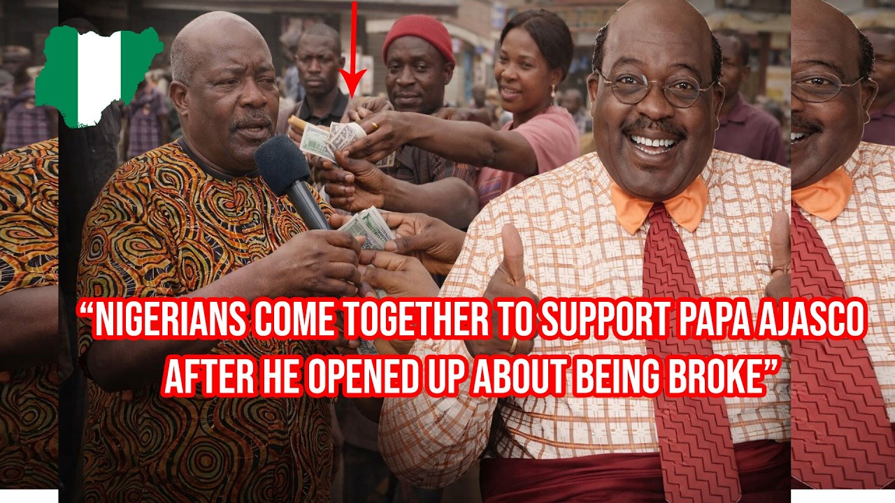 Nigerians Come Together to Support Papa Ajasco After He Opened Up About Being Broke,This is LOVE