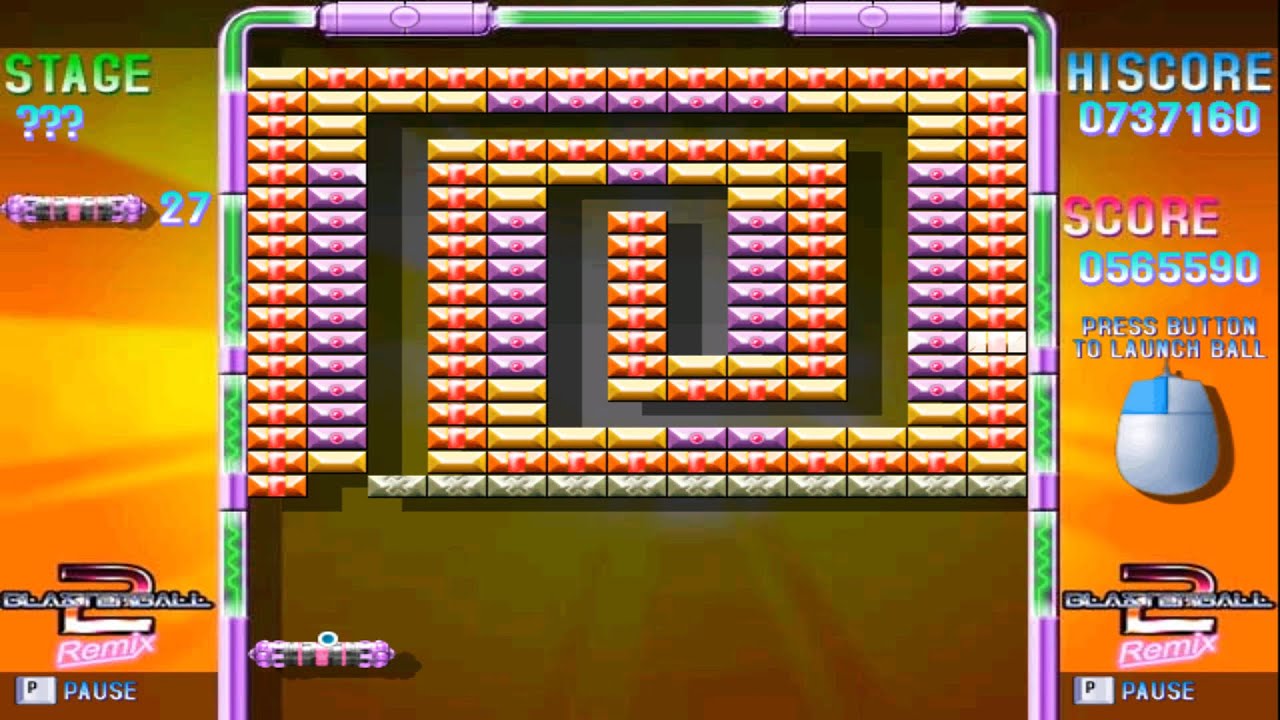 Blasterball 2 Remix with different secret stages