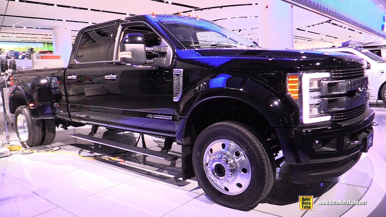 2018 Ford F450 Super Duty Limited - Exterior and Interior Walkaround - 2018 Detroit Auto Show