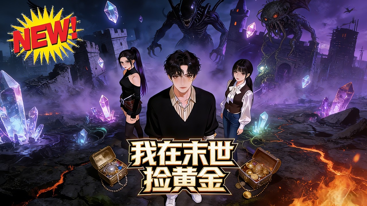 ⚡【新番速递】《我在末世捡黄金》不是精神病！李轩的噩梦是平行末世的真实写照，极热、火山、丧尸肆虐，他在末世挣扎两月，现实却被当成疯子嫌弃！#末世 #穿越  #逆袭 #爱看动漫